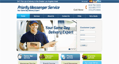Desktop Screenshot of prioritymessenger.com